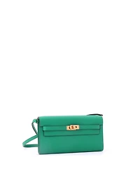 Pre-Owned HERMES Kelly To Go Wallet Verso Epsom