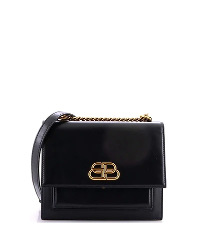 Pre-Owned Balenciaga Small Sharp Shoulder Bag Leather