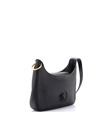 Pre-Owned Versace Medium La Medusa Hobo Leather