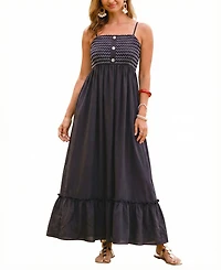 Cupshe Women's True Story Maxi Beach Dress