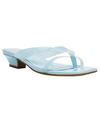 Dv Dolce Vita Women's Bex Jelly Strappy Thong Block Heel Sandals