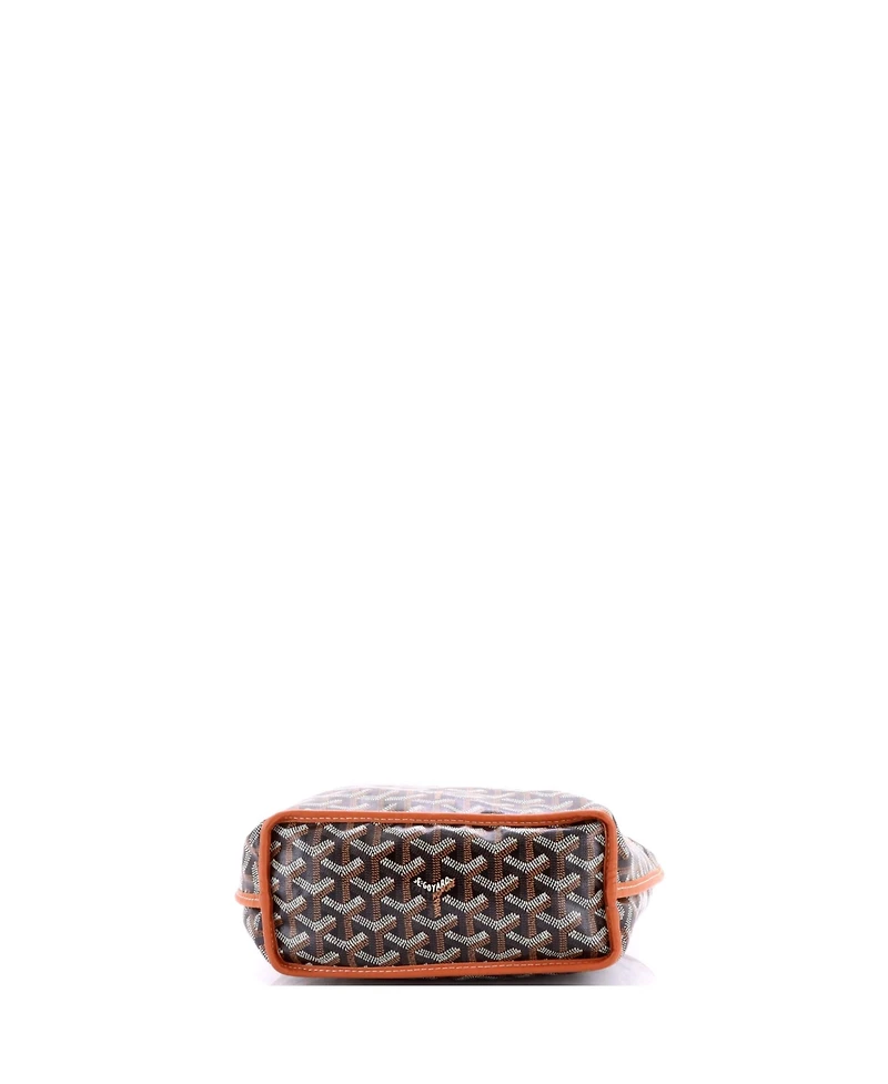 Pre-Owned Goyard Mini Anjou Reversible Tote Coated Canvas
