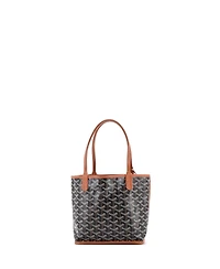Pre-Owned Goyard Mini Anjou Reversible Tote Coated Canvas