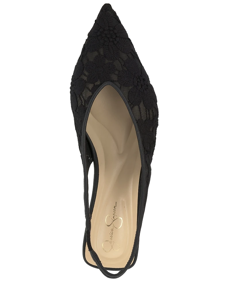 Jessica Simpson Women's Mezzah Slingback Mule Flats
