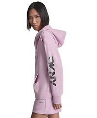 Dkny Sport Women's Regular-Fit Full Zip Hoodie