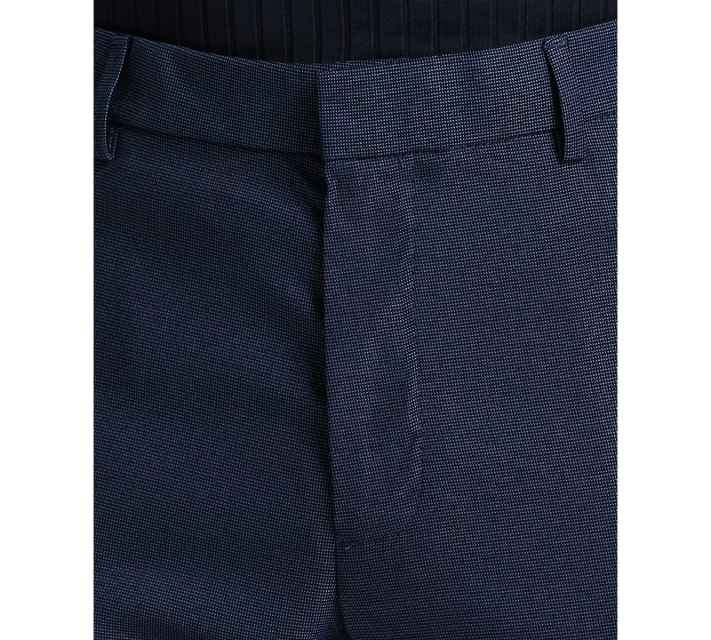 Perry Ellis Portfolio Men's Slim-Fit Flat Front Dress Pants