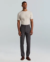 Perry Ellis Portfolio Men's Slim-Fit Gripper Waist Dress Pants