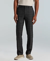 Perry Ellis Portfolio Men's Slim-Fit Gripper Waist Dress Pants