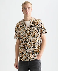 Scotch & Soda Men's Printed Short-Sleeve Shirt