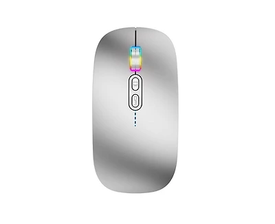 Risokeys Tri-Mode Wireless Bluetooth Mouse: Silent,1-Click Desktop,3-Speed Dpi for Office/Study, Slim & Easy-to-Use for Professionals/Studentsgeable)