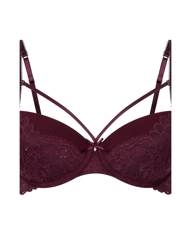 Hunkemoller Women's Marine Padded Underwired Bra