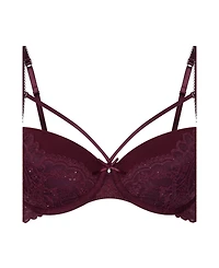 Hunkemoller Women's Marine Padded Underwired Bra