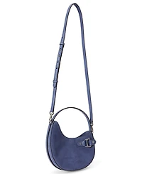 Lauren Ralph Lauren Suede Small Tasha Crossbody Bag
