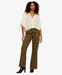 Sanctuary Women's Plenty of Love Bubble Blouse Top