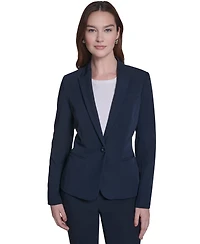 Tommy Hilfiger Women's One-Button Blazer