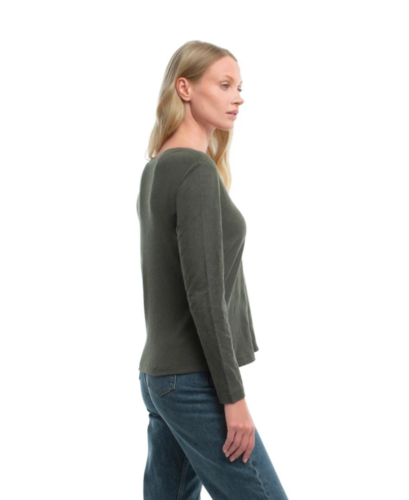 Wilt Clothing Women's Deep V Slim Tee