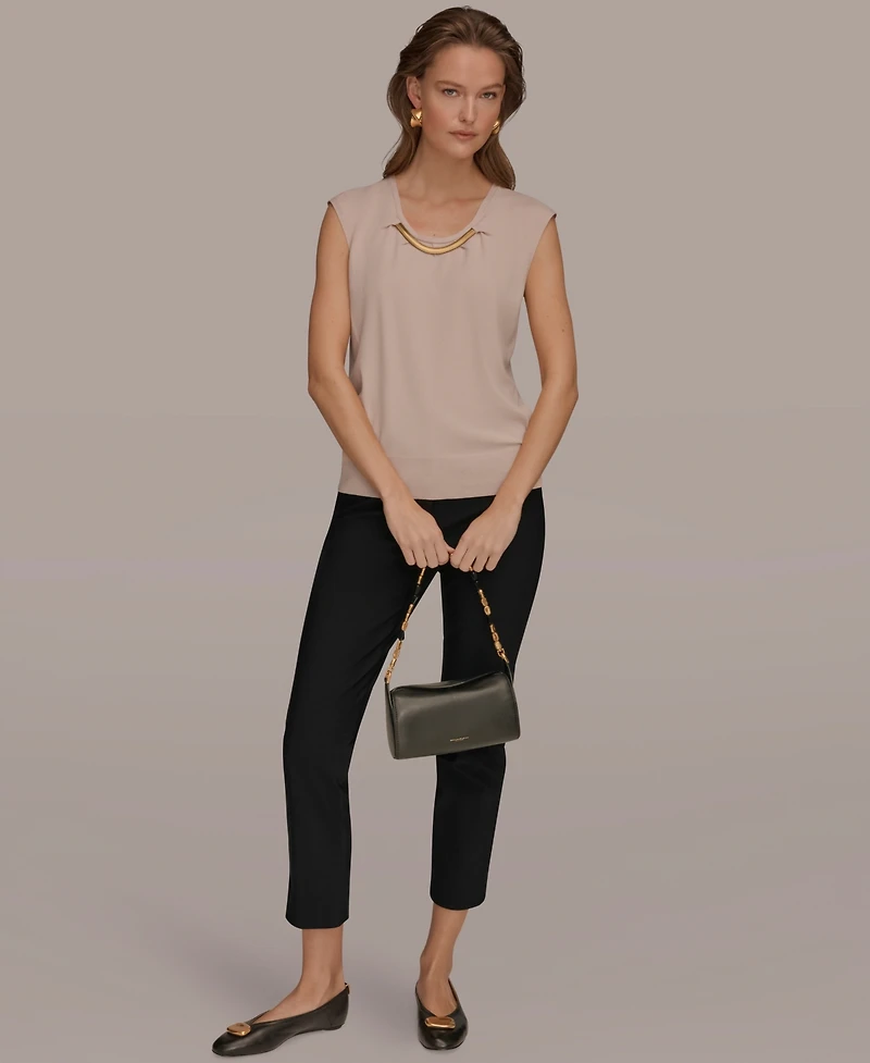 Donna Karan New York Women's Scoop Neck Top