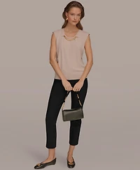 Donna Karan New York Women's Scoop Neck Top
