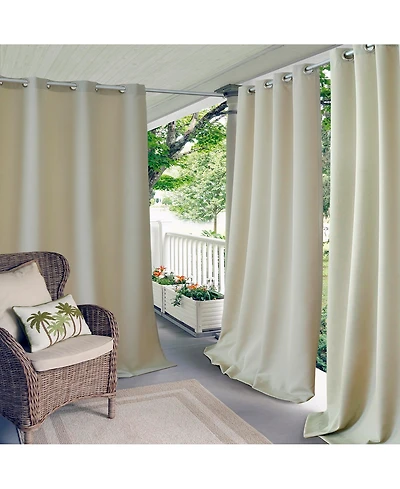 Elrene Home Fashions Connor Solid Indoor Outdoor Window Curtain