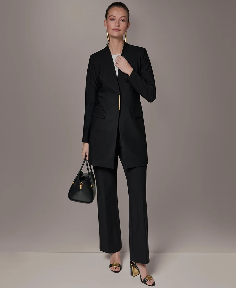 Donna Karan New York Petite Collarless Jacket