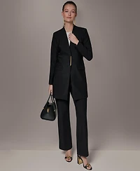 Donna Karan New York Petite Collarless Jacket