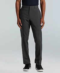 Perry Ellis Portfolio Men's Slim-Fit Flat Front Dress Pants
