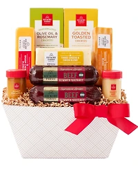 Hickory Farms Holiday Signature Flavors Gift Basket, 9 Piece