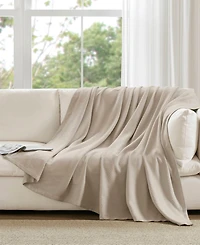 Madison Park Liquid Cotton Blanket, Full/Queen