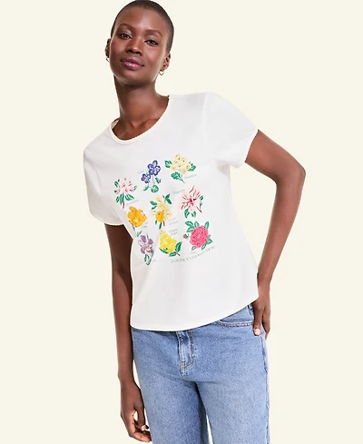 Macy's Flower Show Women's Short-Sleeve State Flowers T-Shirt