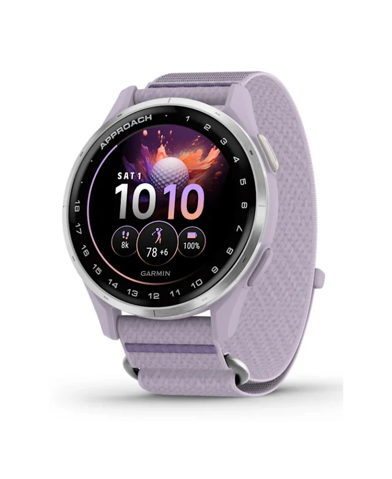 Garmin Approach J1 Aluminum Bezel with ComfortFit Fabric Band