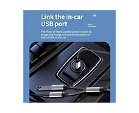 Risokeys 1-to-2 Usb Hub, High-Speed Data Transfer, Compact Portable Adapter for Laptop/Car, Ideal for Travelers,Car Owners