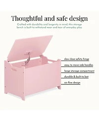 Evolur Wooden Toy Chest Organizer