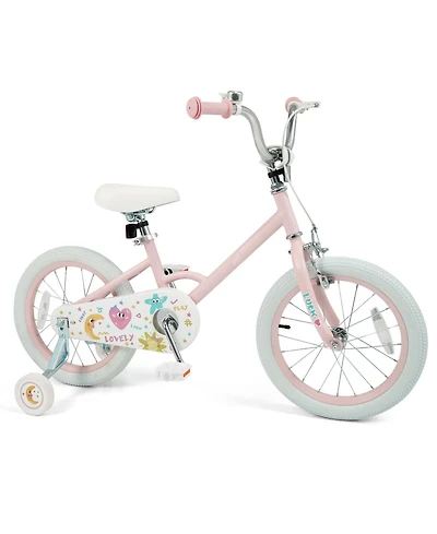 Mecale Kids Bike Adjustable for 3-8 Years Old Children - Stars & Moon
