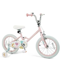 Mecale Kids Bike Adjustable for 3-8 Years Old Children - Stars & Moon