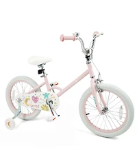 Mecale Kids Bike Adjustable for 3-8 Years Old Children - Stars & Moon