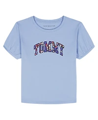 Tommy Hilfiger Girls' 7-16 Oversized Short-Sleeve T-Shirt