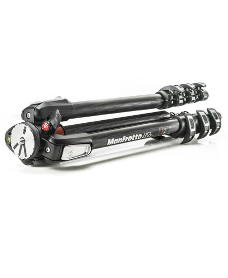 Manfrotto 055 4-Section Carbon Fiber Tripod with Horizontal Column