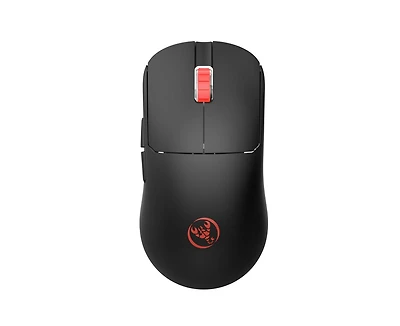 Risokeys Dual-Mode Wireless Gaming Mouse, Lightweight, 10000 Dpi Adjustable, 2.4G+Wired, Rechargeable, for Pc, Laptop, Mac,for Gamers, Office Workers