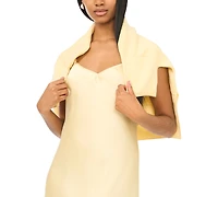 Msk Women's Sweetheart Neck Sweater Dress
