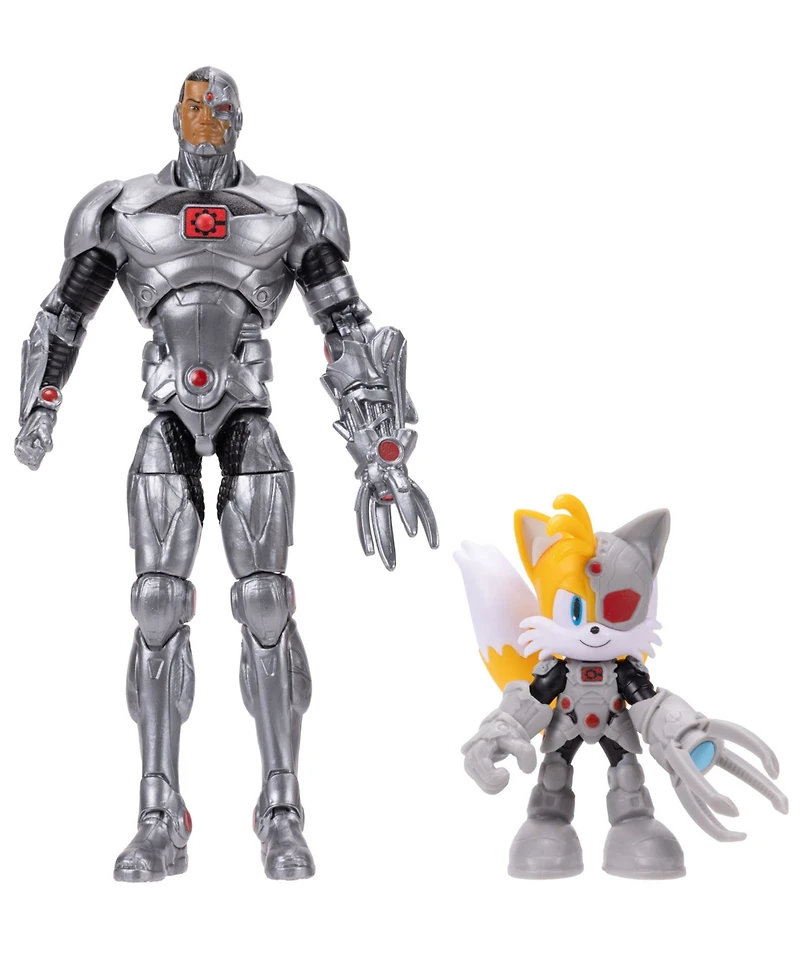 Sonic The Hedgehog Tails and Cyborg Action Figures