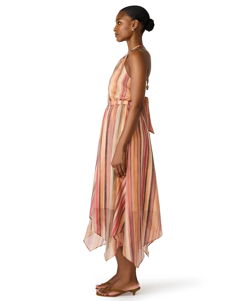 Bb Dakota Women's Dalina Halter Neck Sleeveless Dress