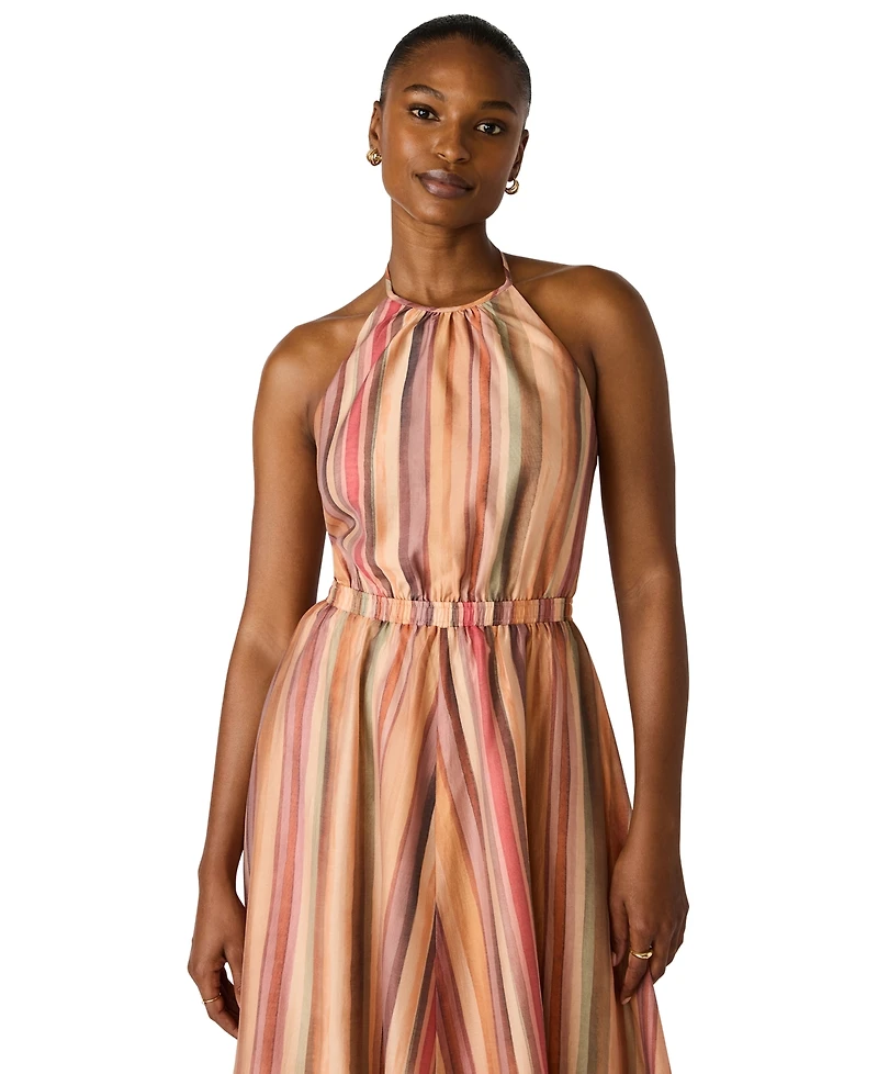 Bb Dakota Women's Dalina Halter Neck Sleeveless Dress