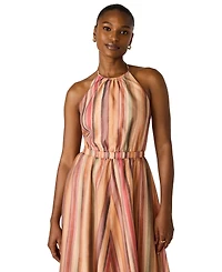 Bb Dakota Women's Dalina Halter Neck Sleeveless Dress