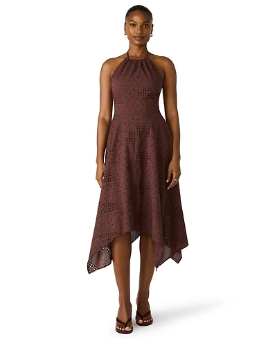 Steve Madden Women's Dalina Halter Neck Dress