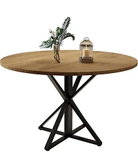 Kitchen Table Round Dining Table for 4 Farmhouse Kitchen Table Circle Dinner Table