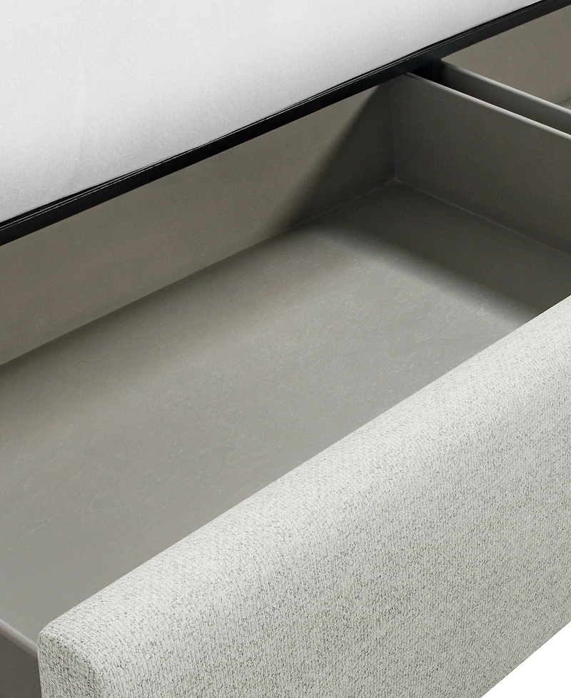 Avery Queen Upholstered Storage Bed
