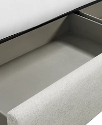 Avery Queen Upholstered Storage Bed