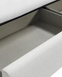 Jordan Queen Upholstered Storage Bed