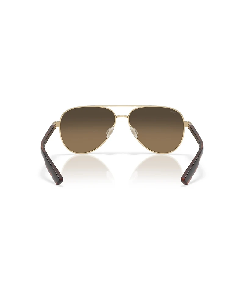 Costa Del Mar Unisex Peli Polarized Sunglasses, 6S4002