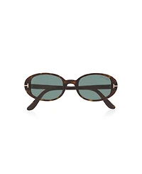 Tom Ford Women's Oval Sunglasses, Iggy TR002277